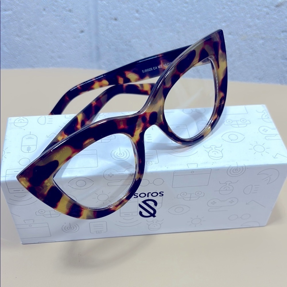 NIB Soyos blue light blocking fashionable glasses​​​​​